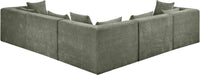 Stellar - 5 Piece Upholstered Modular Sectional - Simple Home Plus