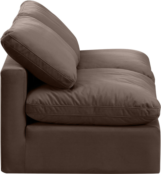 Indulge - Velvet 2 Seat Modular Armless Sofa