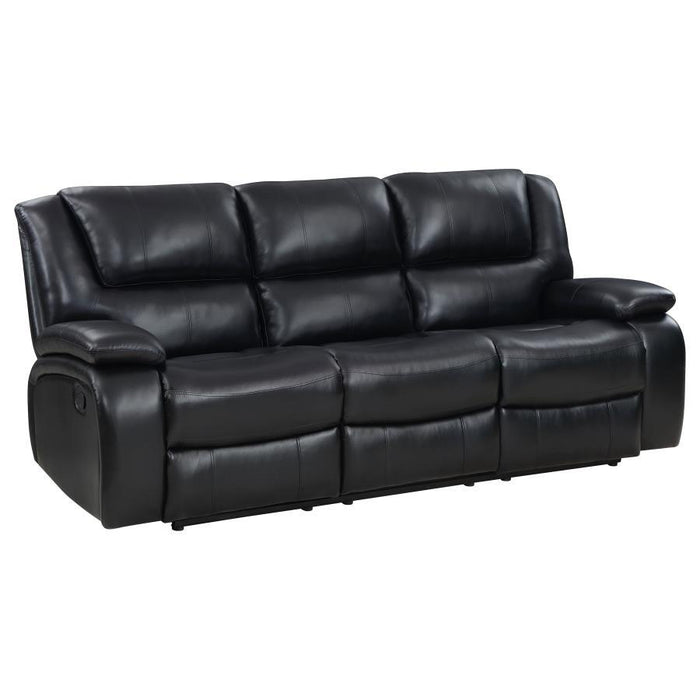 Camila - Upholstered Motion Reclining Sofa - Simple Home Plus