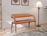 Sylvester - Bench - Cognac - Simple Home Plus