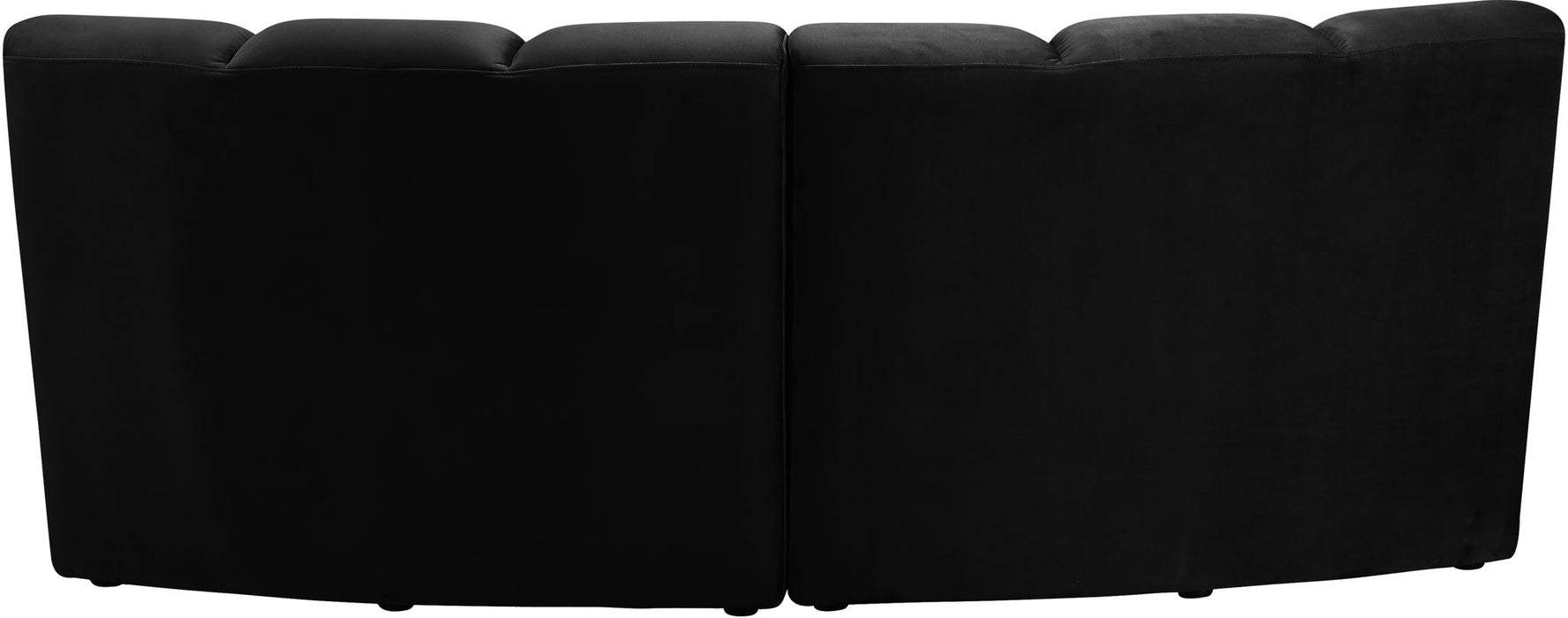 Infinity - 2 Piece Velvet Modular Sectional - Simple Home Plus
