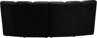 Infinity - 2 Piece Velvet Modular Sectional - Simple Home Plus