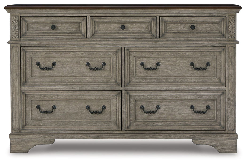 Lodenbay - Antique Gray - Dresser - Simple Home Plus