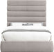 Adam - Linen Fabric Bed With 70.5" Headboard - Simple Home Plus