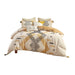 Arizona - 3 Piece Duvet Cover Set - Yellow - Simple Home Plus