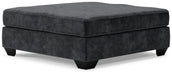 Lavernett - Charcoal - Oversized Accent Ottoman - Simple Home Plus