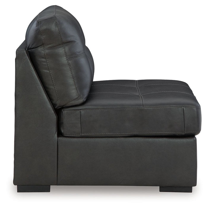 Brindley Pier - Armless Chair - Fog - Simple Home Plus