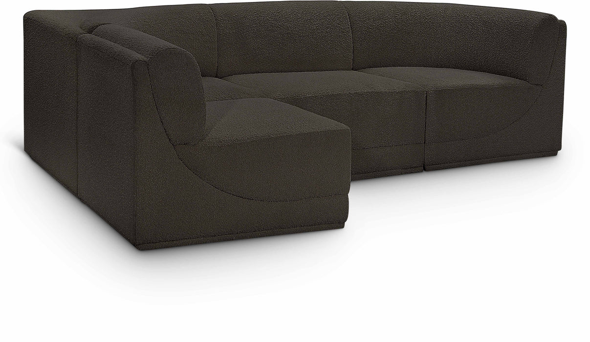Ollie - 4 Piece Modular Sectional - Simple Home Plus