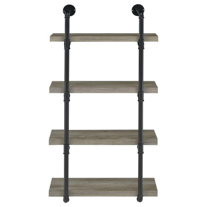 Elmcrest - 4-Shelf Wall Bookshelf - Simple Home Plus