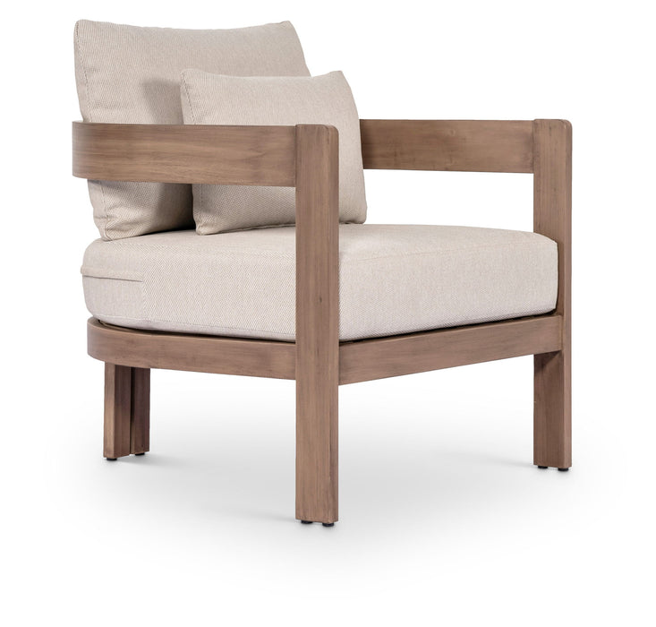 Newport - Water Resistant Fabric Upholstered Outdoor Patio Chair - Simple Home Plus