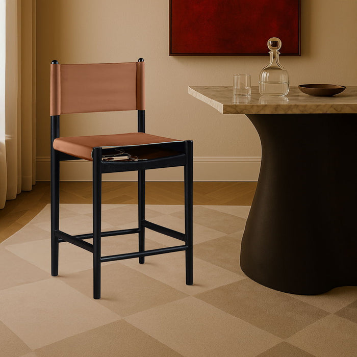 Rawlins - Counter Stool - Black Frame - Simple Home Plus