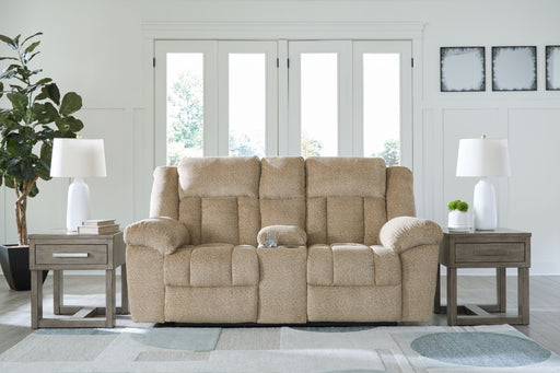 Tip-off - Power Reclining Loveseat With Console / Adj Headrest - Simple Home Plus