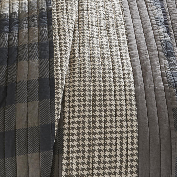 Winter Plains - Oversized Quilt Mini Set - Taupe - Simple Home Plus