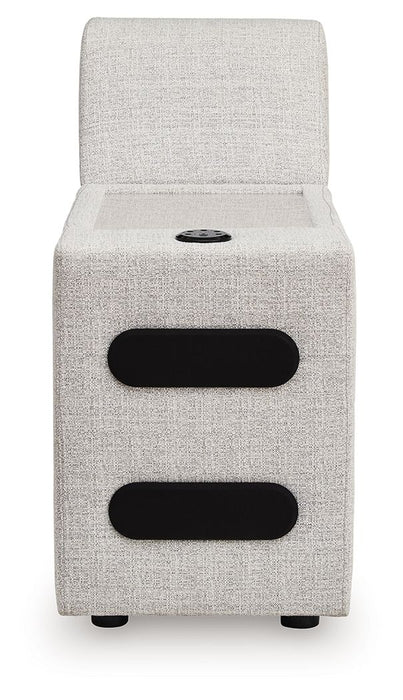 Modmax II - Console With Audio System - Stone - Simple Home Plus