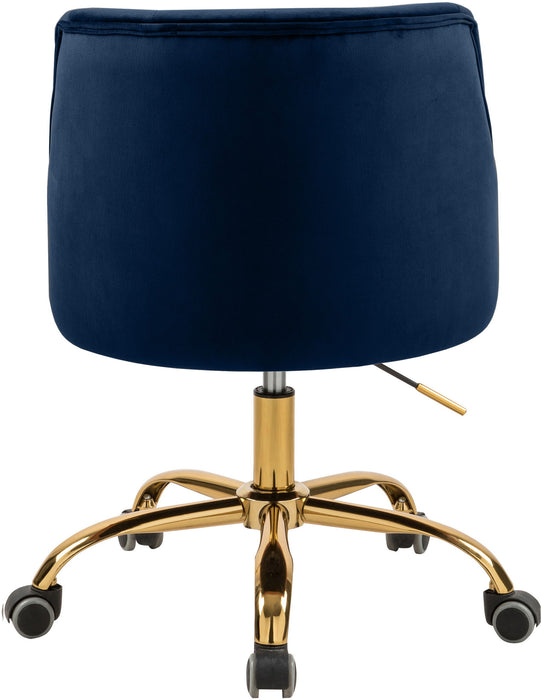 Arden - Office Chair with Gold Legs - Simple Home Plus
