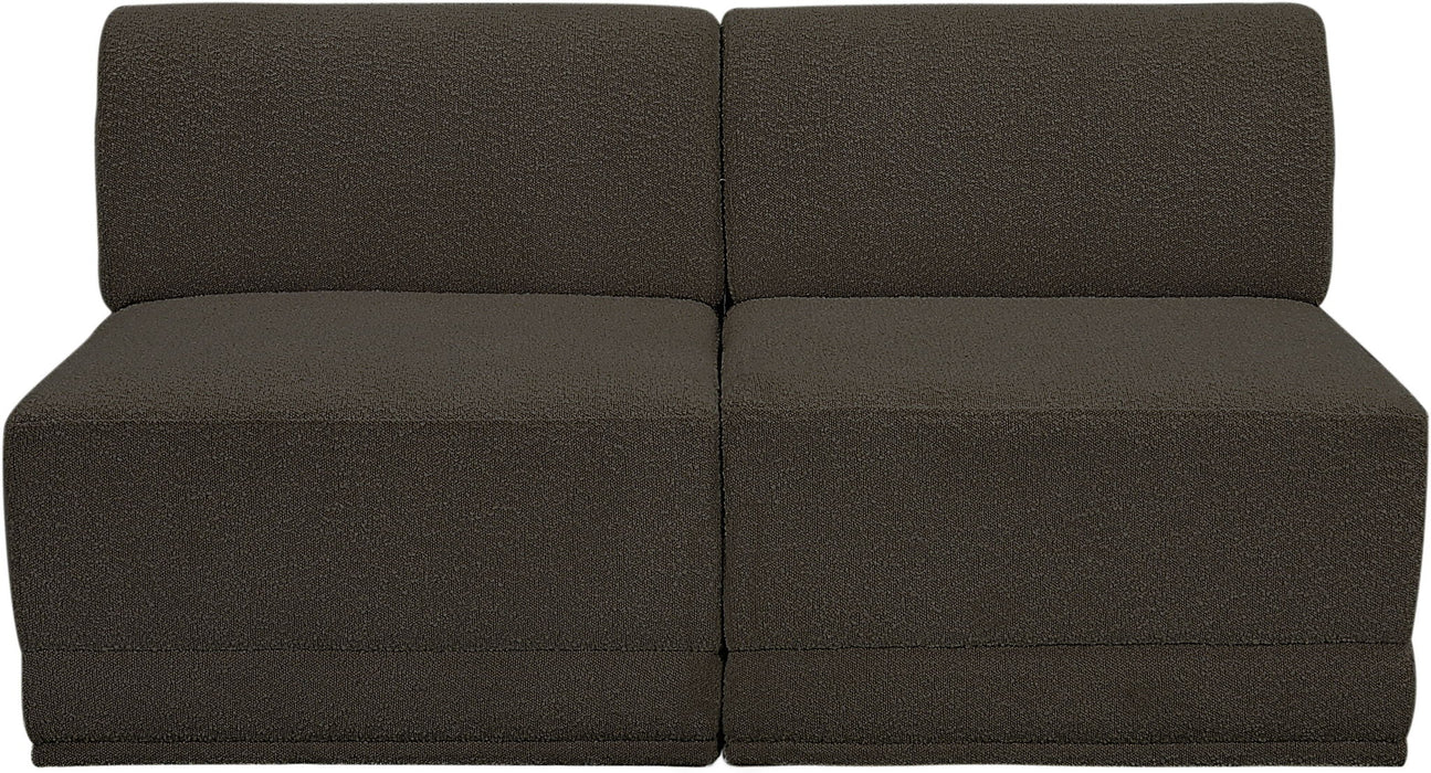 Ollie - 2 Seat Armless Modular Sofa - Simple Home Plus