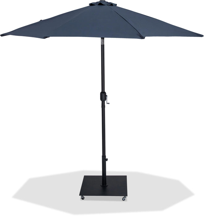 Fiji - Aluminum Patio Umbrella With Square Black Base - Simple Home Plus