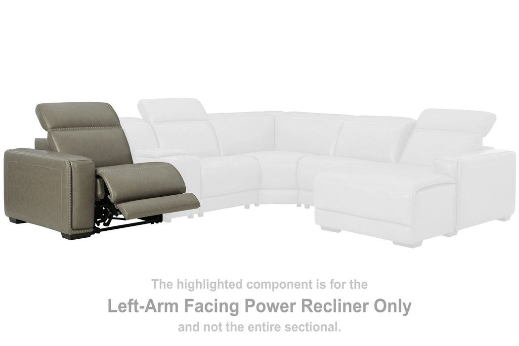 Correze - LAF Zero Wall Power Recliner - Gray - Simple Home Plus