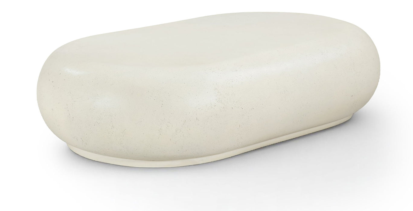 Pebble - Concrete And Fiberglass Coffee Table - Simple Home Plus