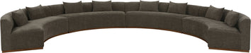Avanti - Chenille Fabric Upholstered 4 Piece Modular Sectional - Simple Home Plus