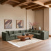 Stellar - 6 Piece Upholstered Modular Sectional - Simple Home Plus