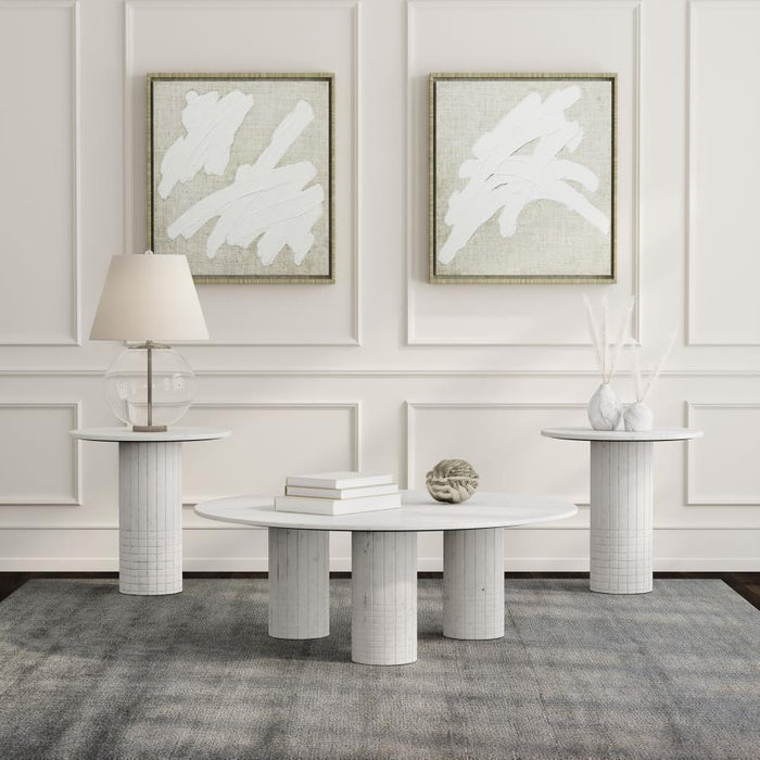 Astoria - Marble Coffee Table Set - Simple Home Plus