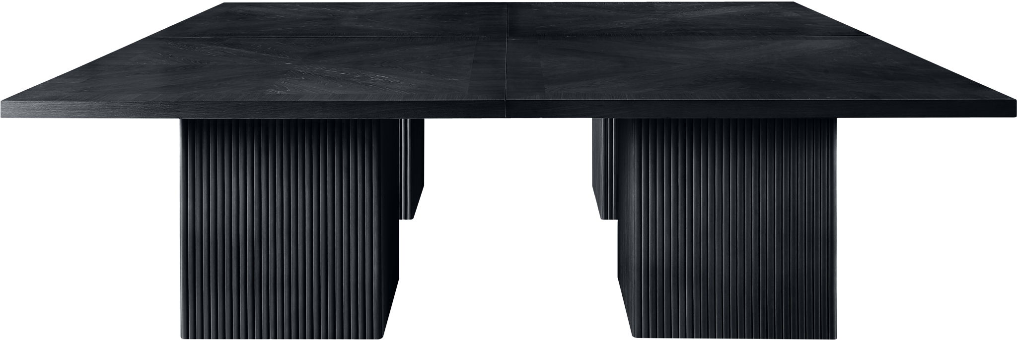 Belinda - Mid-Century Modern Modular Dining Table - Black - Simple Home Plus