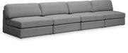 Beckham - Modular 4 Seats Armless Sofa - Simple Home Plus
