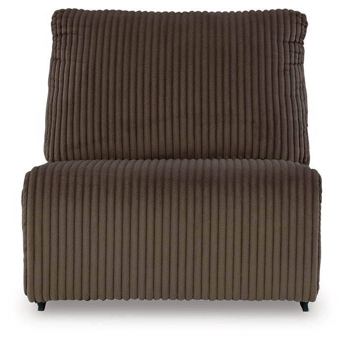 Top Tier - Armless Chair - Chocolate - Simple Home Plus