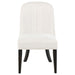 Leandro - Upholstered Dining Side Chair (Set of 2) - Cream - Simple Home Plus
