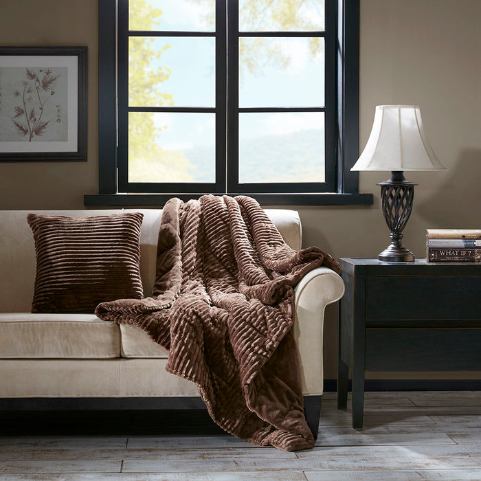 Parker - Throw - Brown - Simple Home Plus