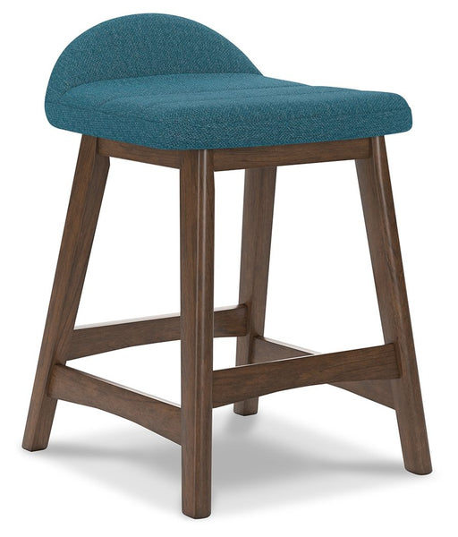Lyncott - Upholstered Barstool (Set of 2) - Simple Home Plus