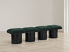 Pavilion - 4 Piece Modular Bench With Black Base - Simple Home Plus