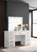 Felicity - 9-Drawer Vanity Table With Lighted Mirror - Glossy White - Simple Home Plus