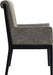 Gwendolyn - Dining Arm Chair With Black Frame - Simple Home Plus