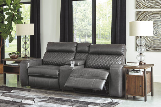 Samperstone - Power Reclining Sectional - Simple Home Plus