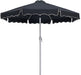 Amalfi - Patio Umbrella - White Base / White Pole - Simple Home Plus