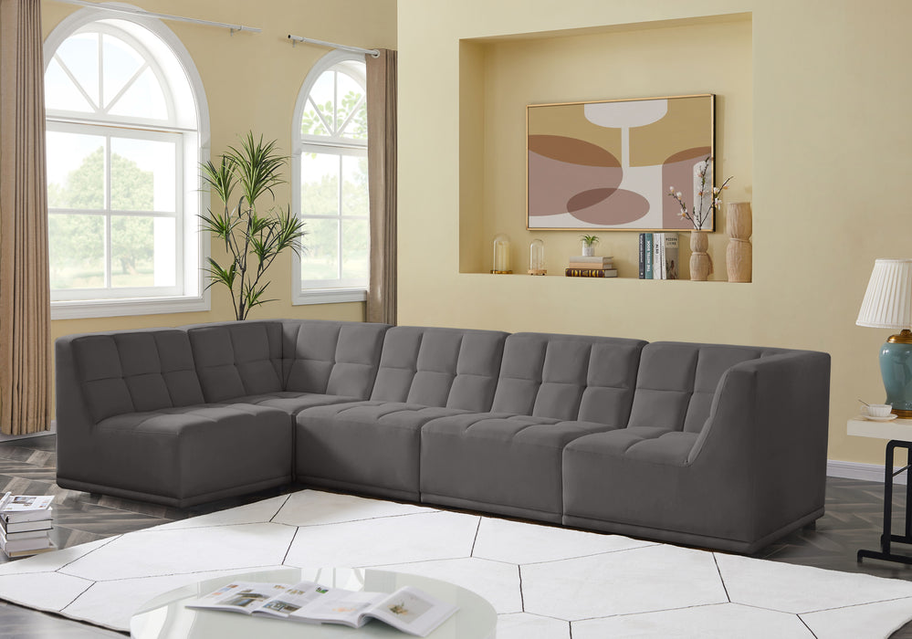 Relax - 5 Piece Modular Sectional - Simple Home Plus