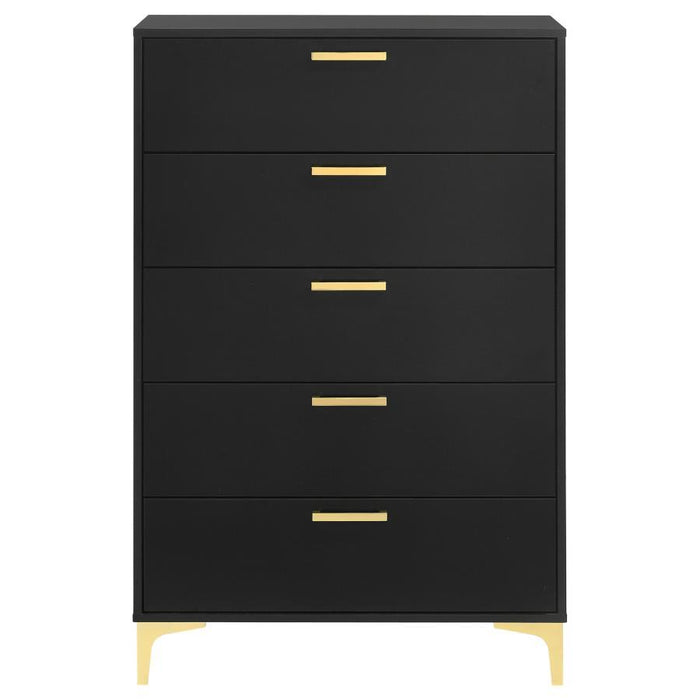 Kendall - 5-Drawer Bedroom Chest - Simple Home Plus