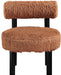 Ambre - Vegan Shearling Fabric Upholstered Accent Chair - Simple Home Plus