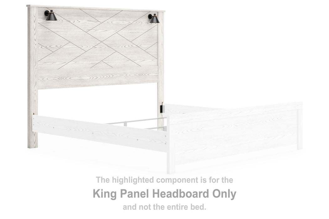 Gerridan - King Panel Headboard - White - Simple Home Plus