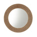 Cove - Round Jute Mirror - Brown - Simple Home Plus