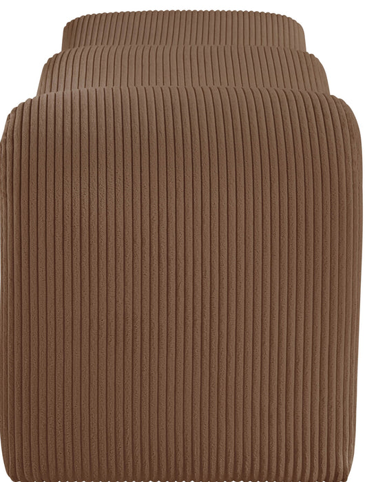 Willow - Corduroy Bench - Saddle - Simple Home Plus