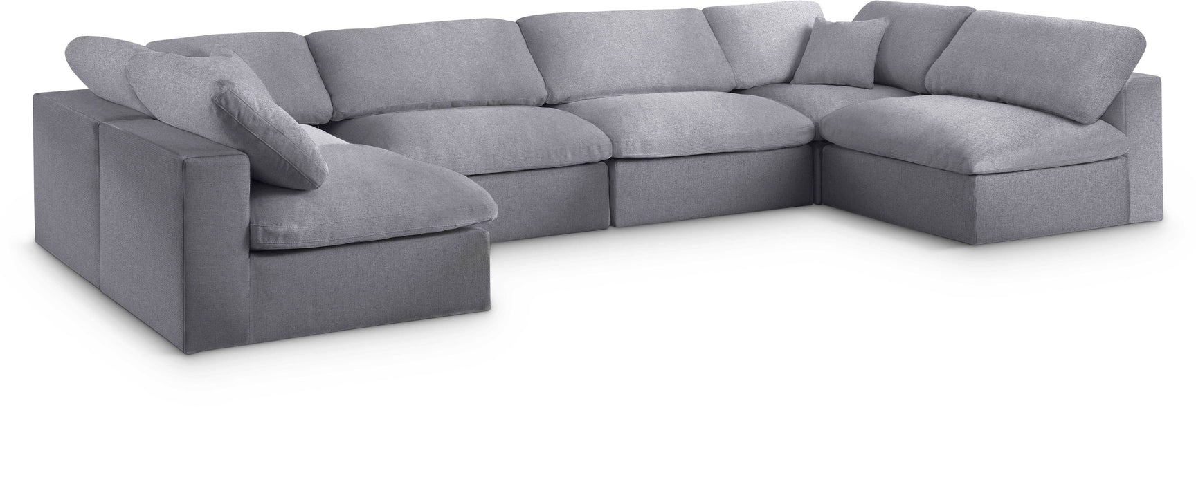 Serene - 6 Piece Modular Sectional - Simple Home Plus