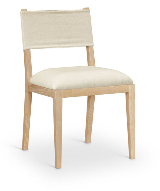 Avon - Linen Textured Performance Fabric Upholstered Dining Side Chair (Set of 2) - Simple Home Plus