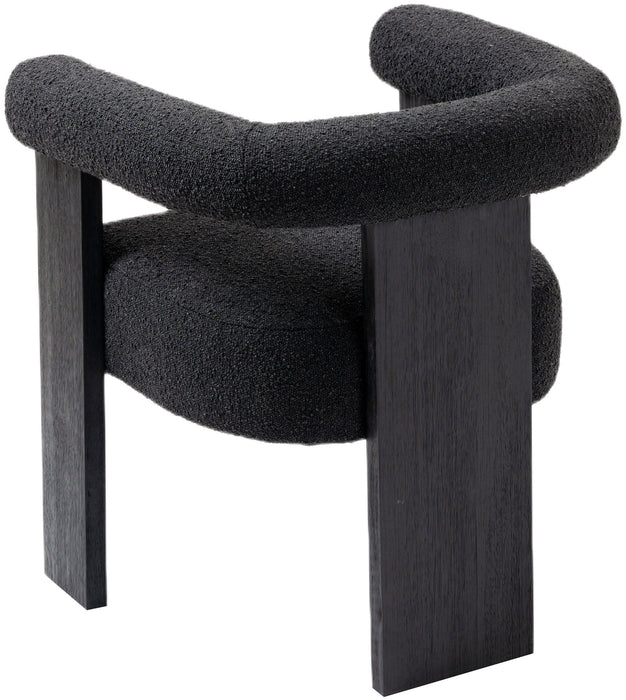 Barrel - Dining Chair - Black Legs - Simple Home Plus