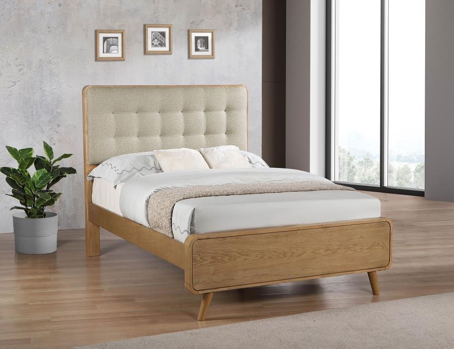 Robyn - Wood Panel Bed - Simple Home Plus
