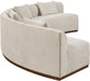 Avanti - 182.5" Chenille Fabric Upholstered 2 Piece Modular Sectional - Simple Home Plus