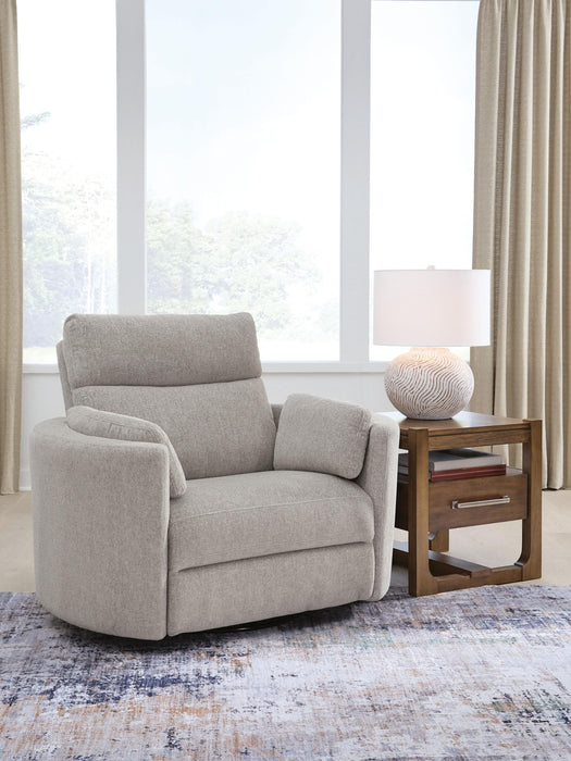 ModMax Luxe - Swivel Glider Power Recliner - Flint - Simple Home Plus
