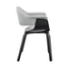Adalyn - Dining Room Accent Chair With Black Frame - Simple Home Plus